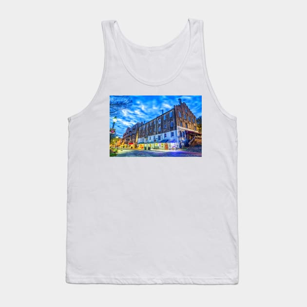 River Street Savannah Georgia Tank Top by Gestalt Imagery